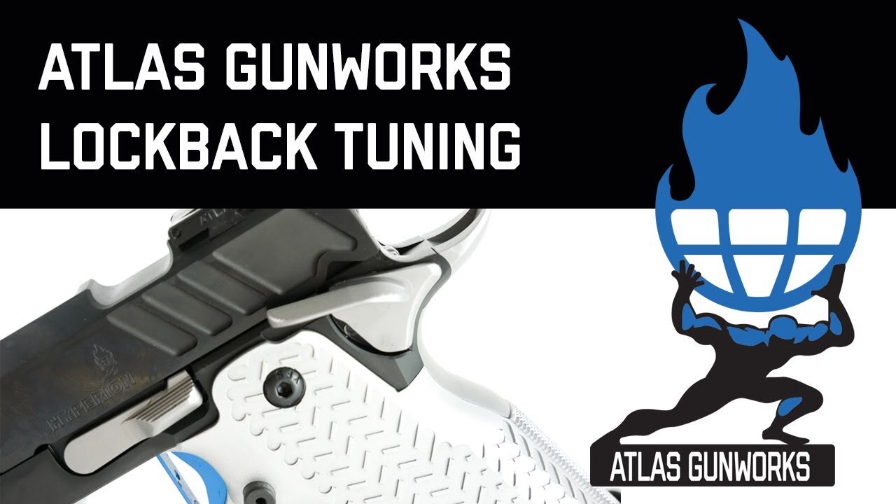 Atlas Gunworks - Lockback Slidestop Tuning