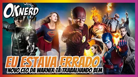 EU estava errado!! Novo CEO da Warner tá trabalhando bem