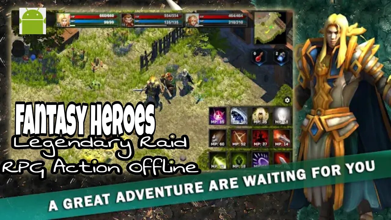 Fantasy Heroes: Legendary Raid RPG Action Offline - for Android