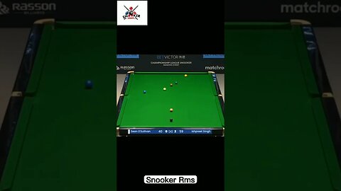 "Dazzling Snooker Duel: O'Sullivan vs. Ishpreet Singh | Exciting 2023 Highlights #Shorts #Snooker"