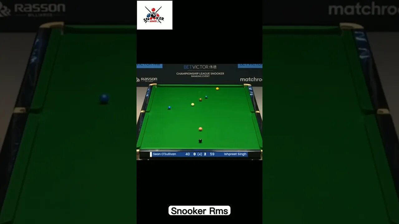 "Dazzling Snooker Duel: O'Sullivan vs. Ishpreet Singh | Exciting 2023 Highlights #Shorts #Snooker"