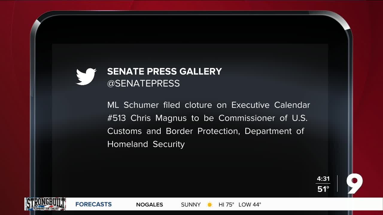 Chris Magnus CBP nomination moves to Senate floor for vote