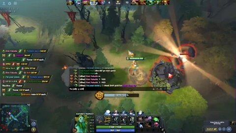 Dota 2 New Bloom 2020 event easy win in 19min!!!