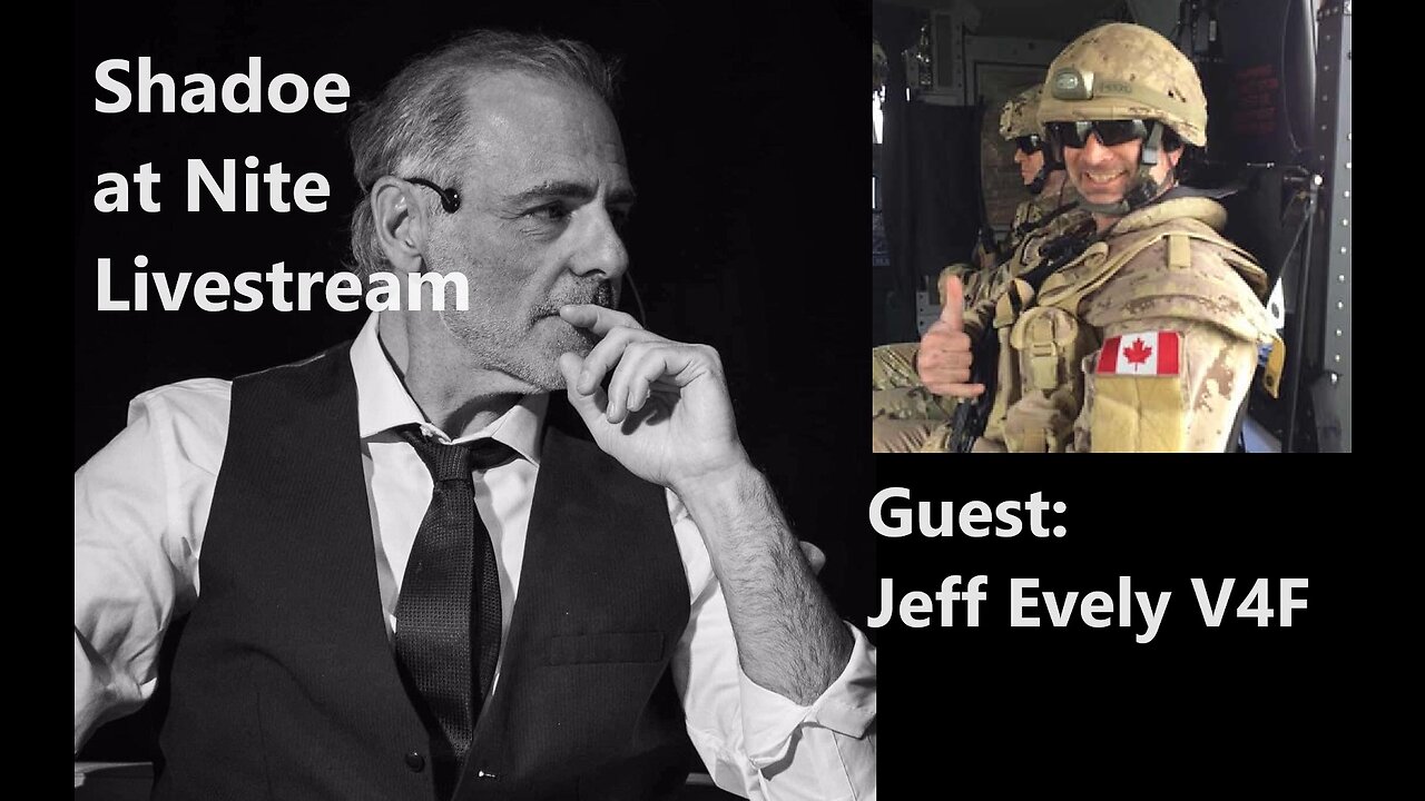 Shadoe at Nite Weds Oct. 4th/2023 w/Jeff Evely & Drew MacGillivray Veterans 4 Freedom