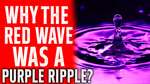 Why The Red Wave was a Purple Trickle