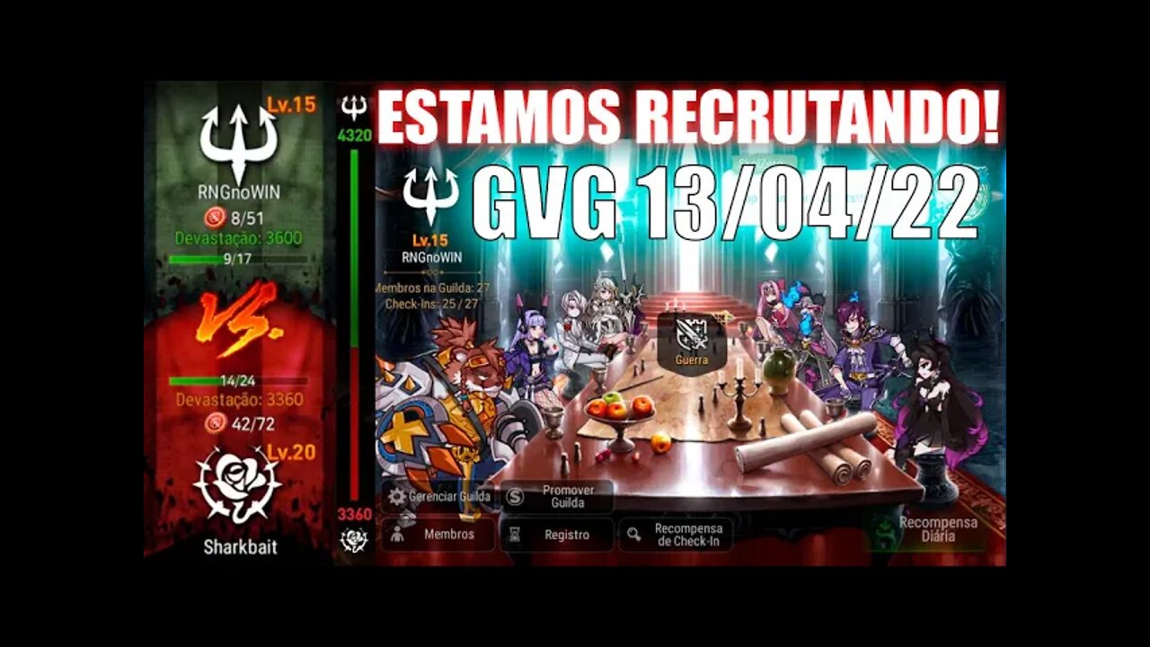 GVG - QUEBRAR TORRE PEQUENA VALE A PENA - EPIC SEVEN