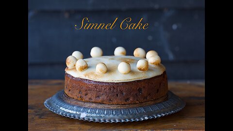 Vegan simnel cake (RUMBLE ONLY)