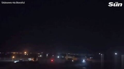 Ukrainian drone strike in Crimea illuminates sky after massive explosion