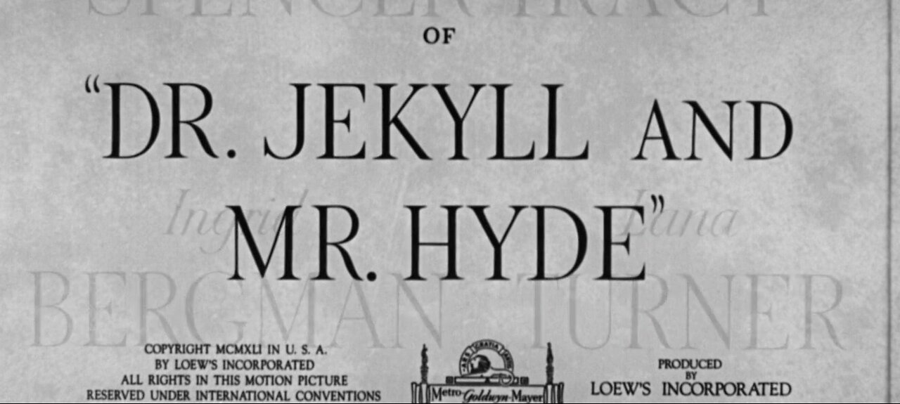 Dr.Jekyll and Mr.Hyde (T-RO'S TOMB Movie Mausoleum)