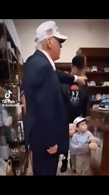 TRUMP❤️🇺🇸🥇🪽SHOPS WITH ELON MUSK🤍🇺🇸🏅🪽AT SOUVENIR SHOP💙🇺🇸🪽🏅🏰