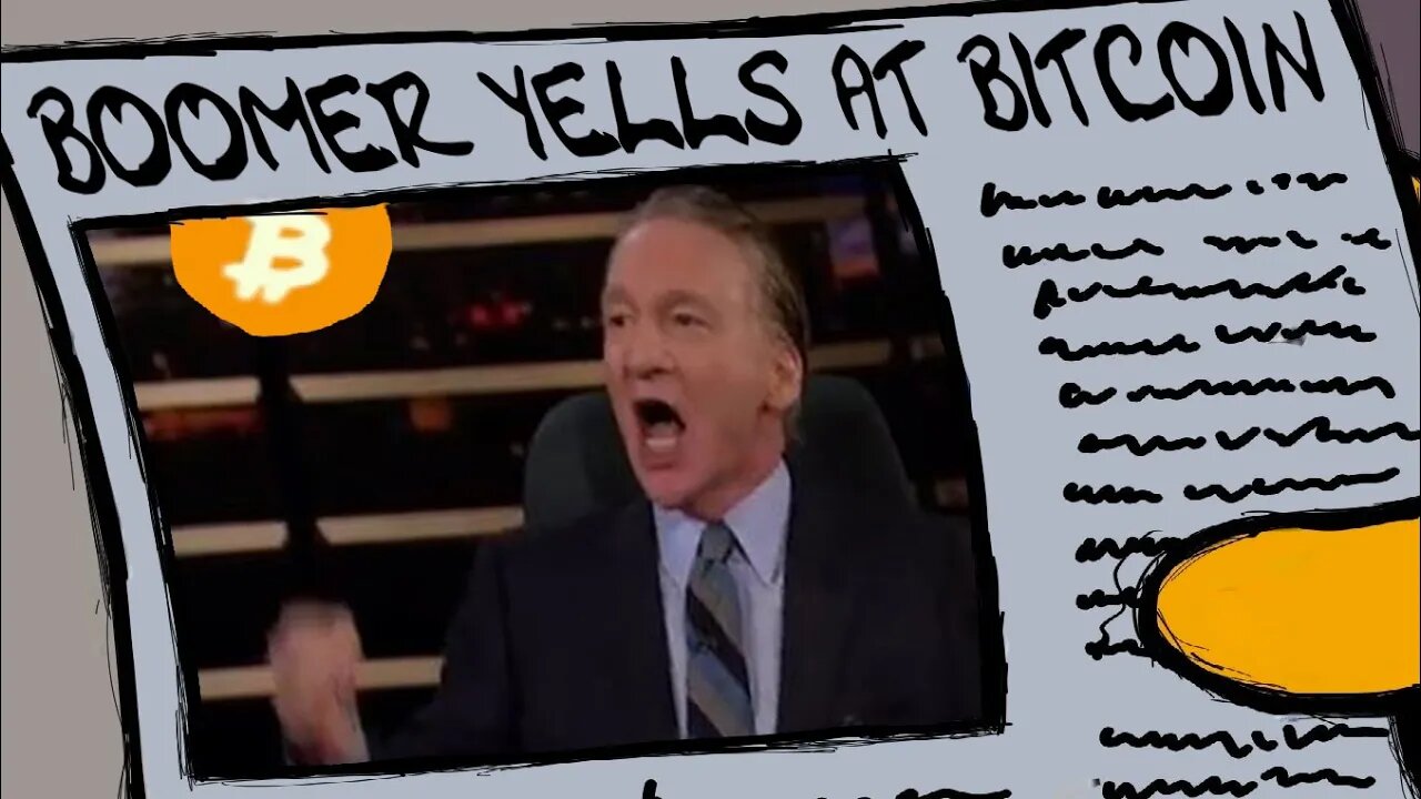 Bill Maher Yells at Bitcoin