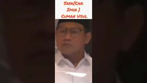 Presiden 3 Periode Usulan Cak Imin