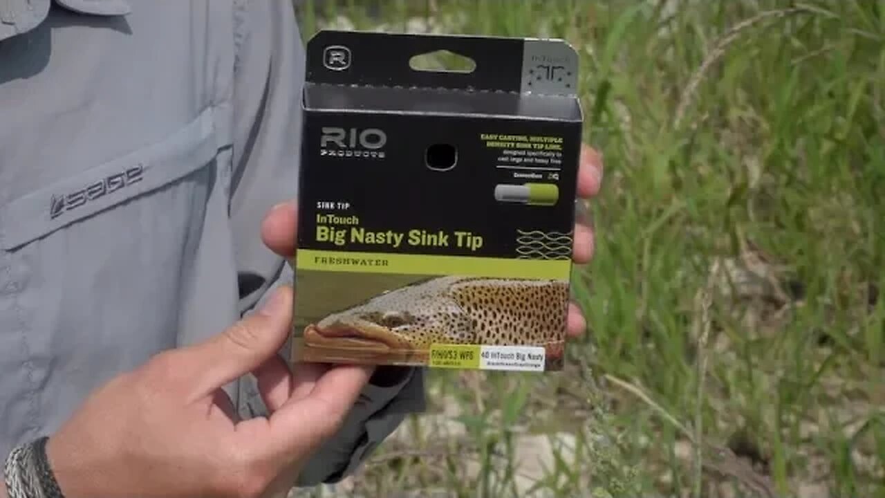 RIO InTouch Big Nasty 3D 4D Sink Tip Fly Line