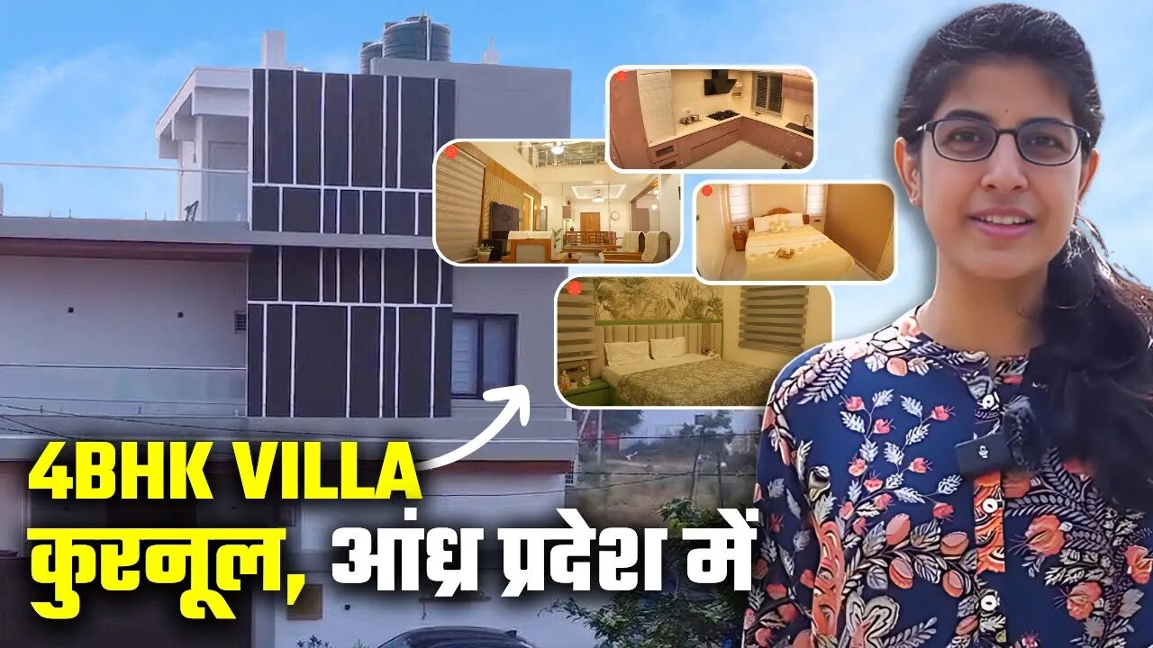 4BHK Villa Construction | 3750 Sq ft Villa Ka Architecture Aur Interior Design
