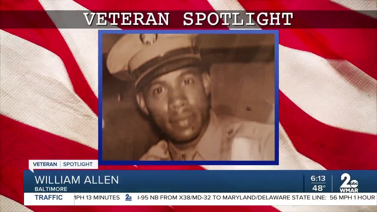 Veteran Spotlight: William Allen of Baltimore