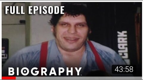 Andre the Giant_ Most Famous Professional Wrestler in the World _ Full Documentary Biography