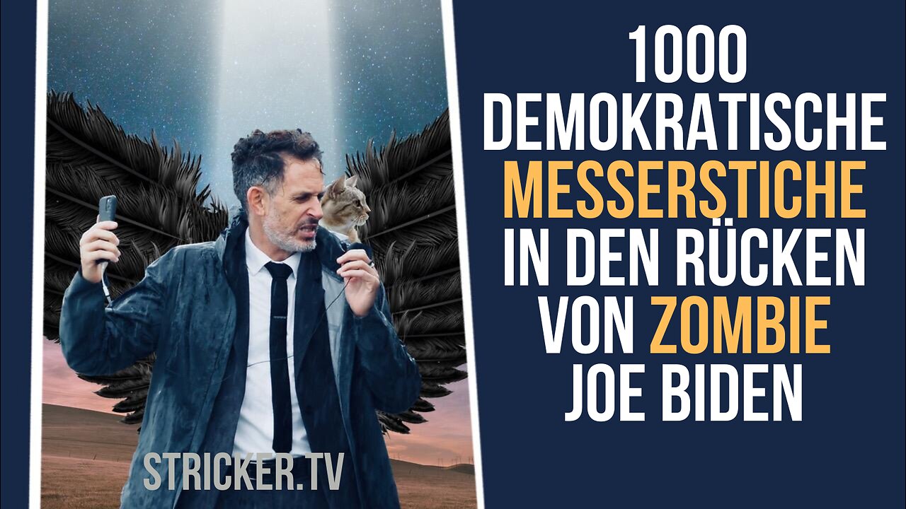 1000 Demokratische Messerstiche in den Rücken von Zombie Joe Biden