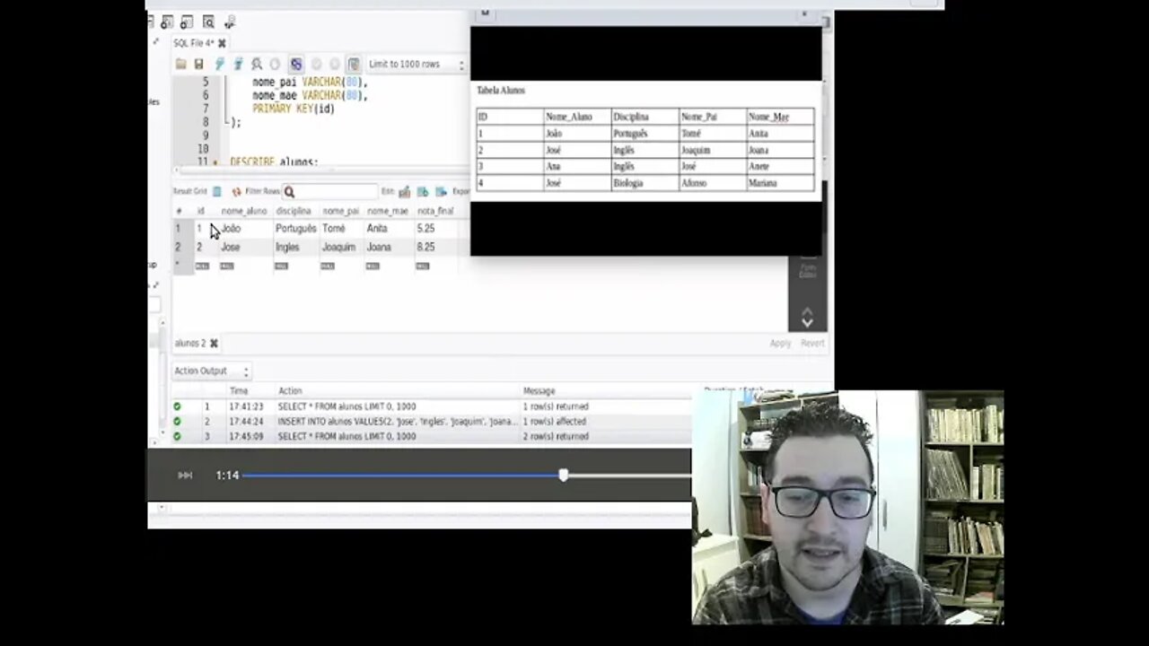 Aula 9 - SQL - Inserindo dados