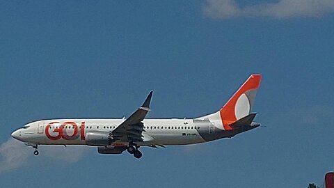Boeing 737 MAX 8 PS-GPL coming from Brasília to Manaus