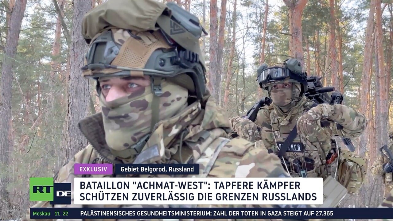 RT DE-Exklusiv: Tapfere Kämpfer schützen zuverlässig die Grenze Russlands