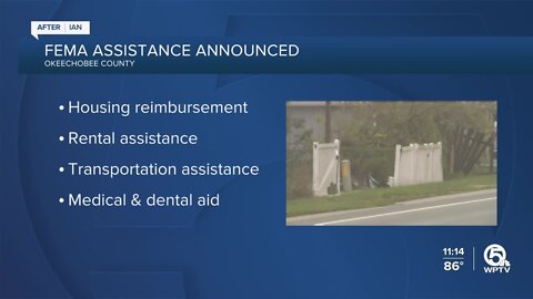 FEMA grants Ian assistance to Okeechobee County residents