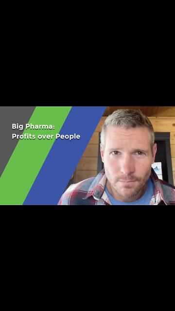 Profits over the importance of the health and welfare of people is what Big Pharma does best.