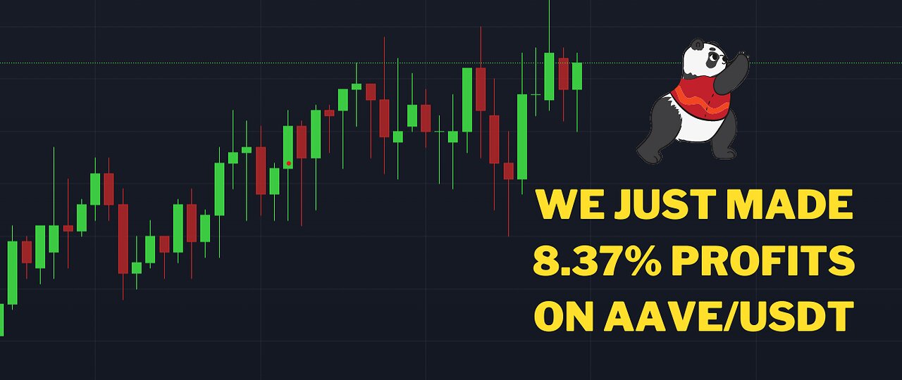 8.37% profits on AAVE/USDT