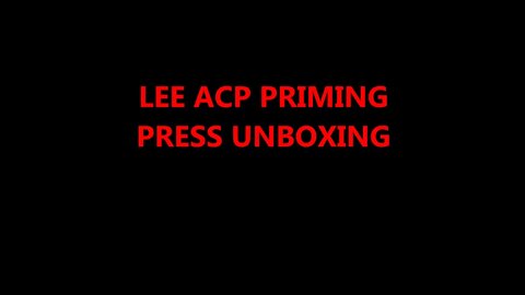 LEE ACP UNBOXING TAKE 1