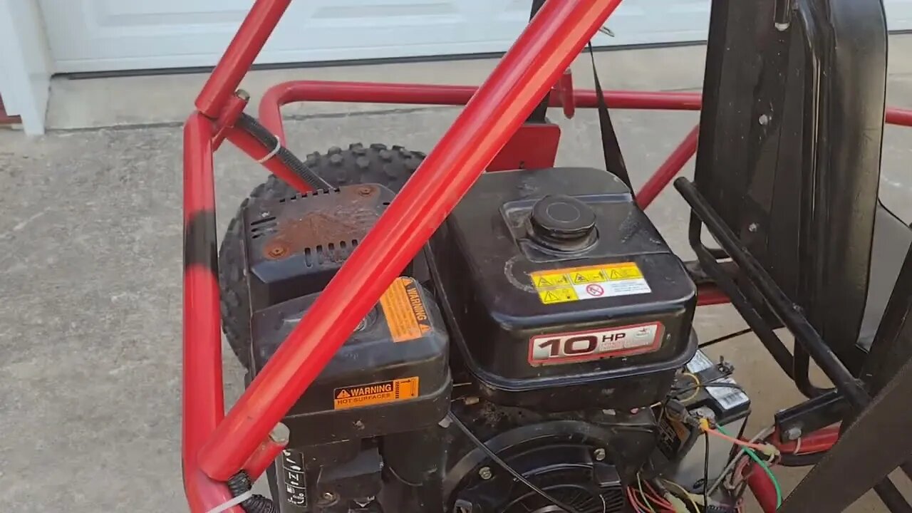 10HP Go-Kart Rope Start