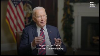 Biden Calls For A Ban On Congressional Stock Trading