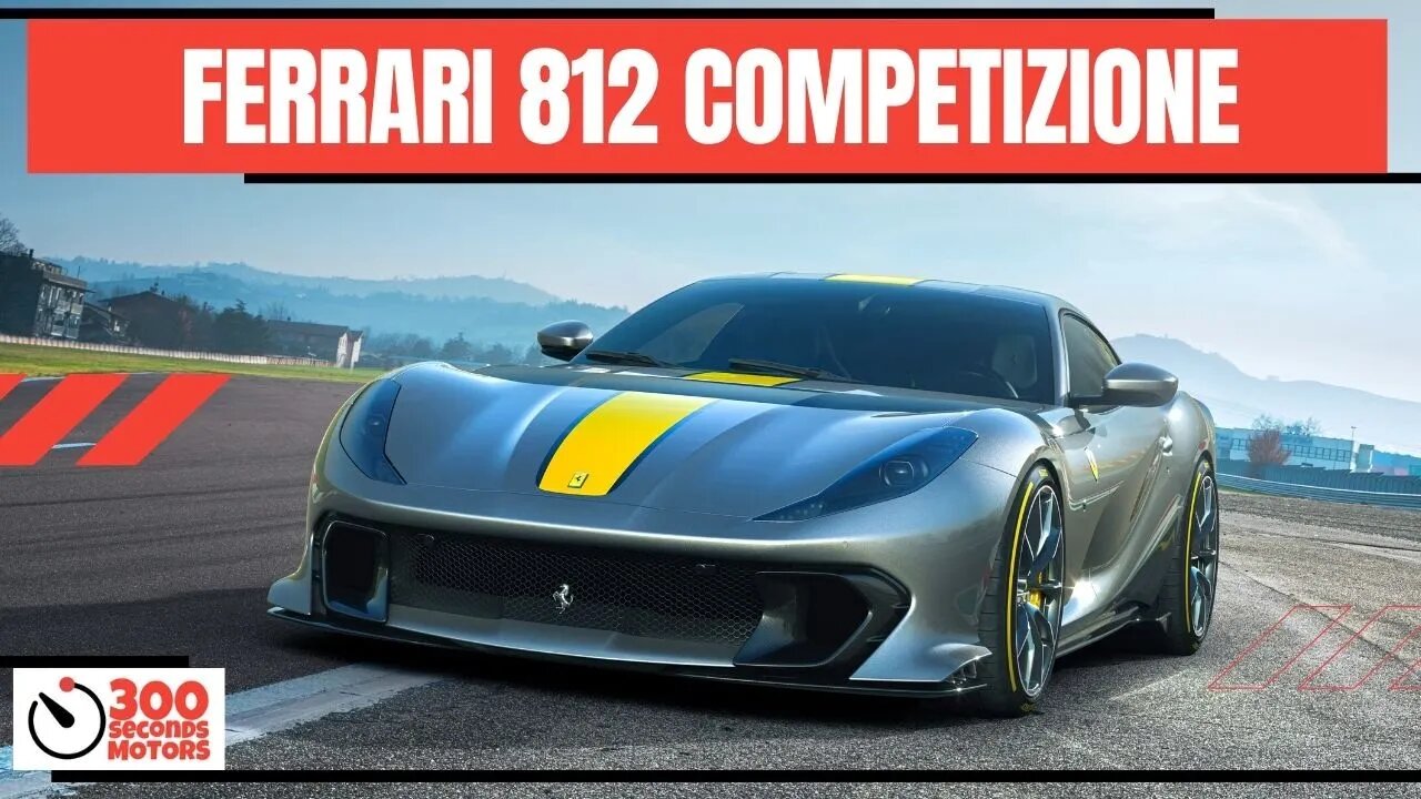 FERRARI 812 COMPETIZIONE and 812 COMPETIZIONE A two interpretations of Racing Soul