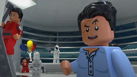 ATTACK OF THE CLONES but its LEGO 