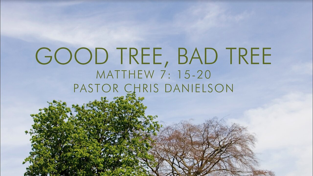 Good Tree / Bad Tree