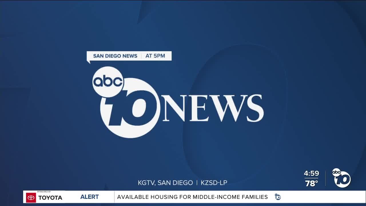 ABC 10News at 5pm Top Stories