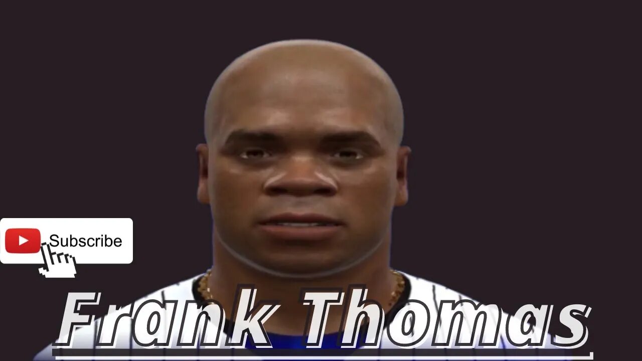 How To Create Frank Thomas MLB The Show 22