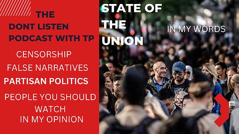 STATE OF THE UNION 2022 in my words