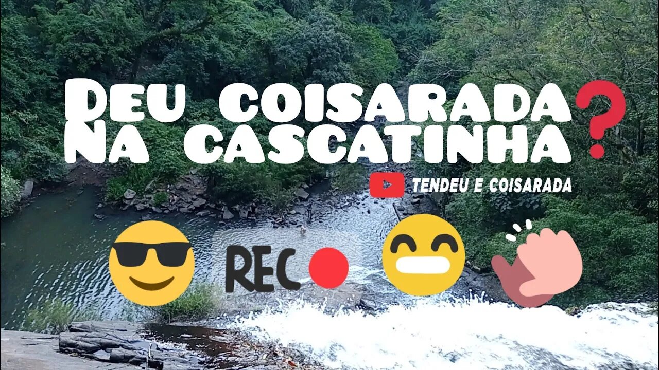 Cascata do Camping família Deberofski - Sapiranga/RS - #campingrs #cascatasrs #ferias