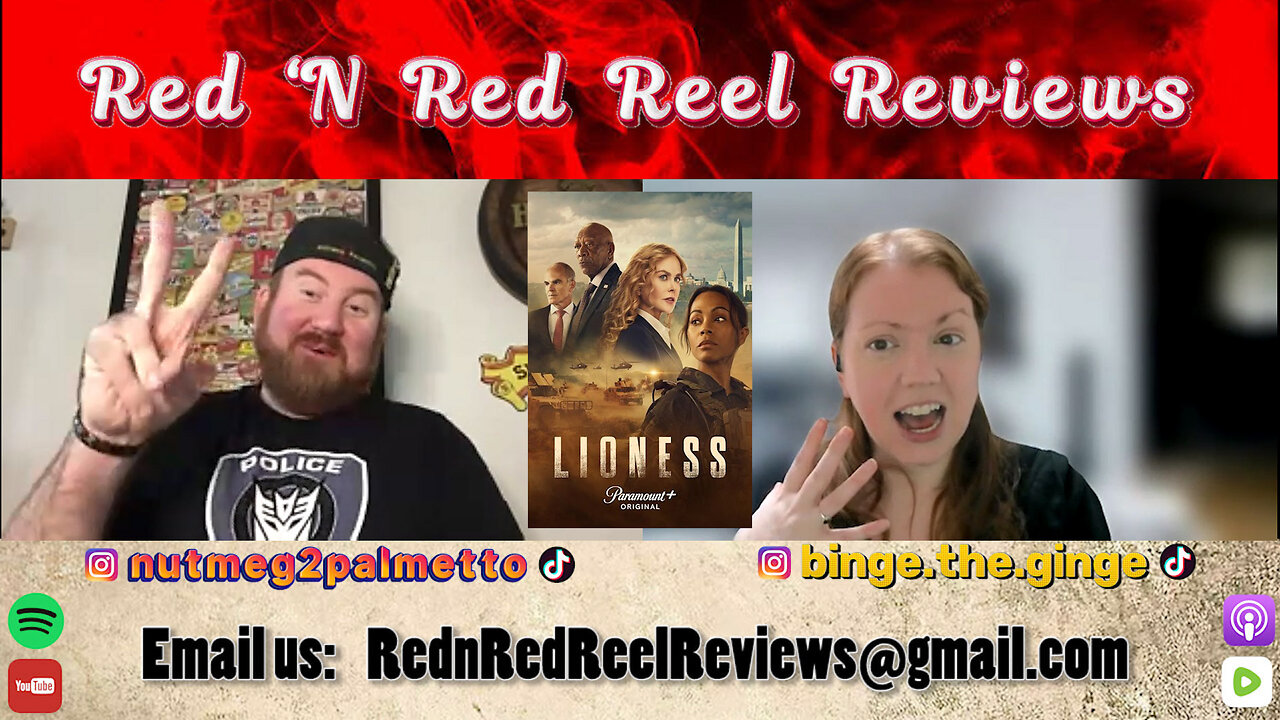 Taylor Sheridan Predicts World War III?! Red 'N Red Reel Reviews Lioness Season 2