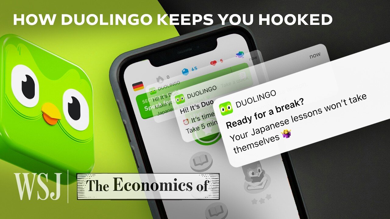 Duolingo: How the Free App Rakes in $500M Each Year | WSJ The Economics Of