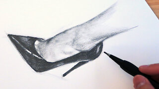 How to Draw a Stiletto | Emma Watson