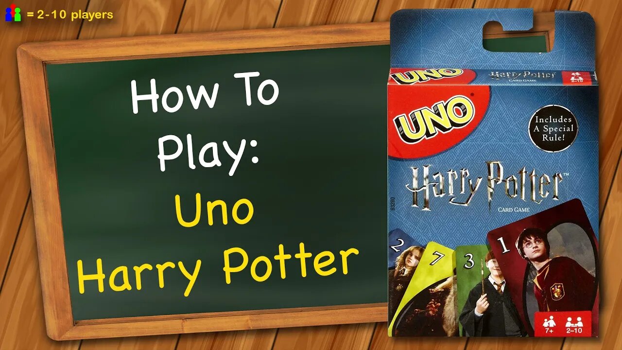 How to play Uno Harry Potter