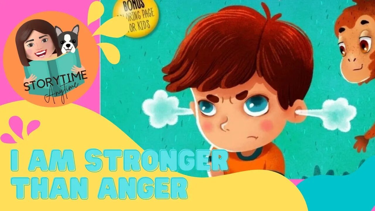 Australian Kids books read aloud- I Am Stronger Than Anger by Elizabeth Cole