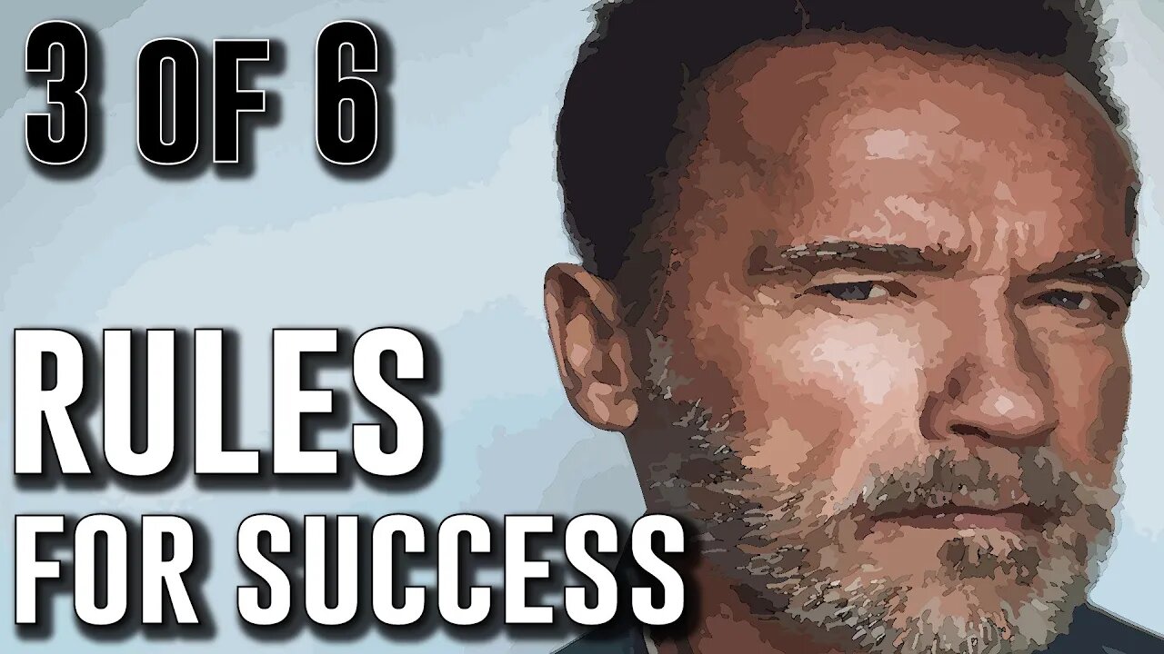 RULE #3 TO SUCCESS - Arnold Schwarzenegger #shorts