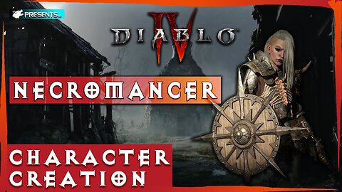 DIABLO 4 Beta Female NECROMANCER Character Customisation