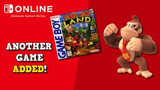 Donkey Kong Land Joins Nintendo Switch Online! Relive the Classic Adventure!