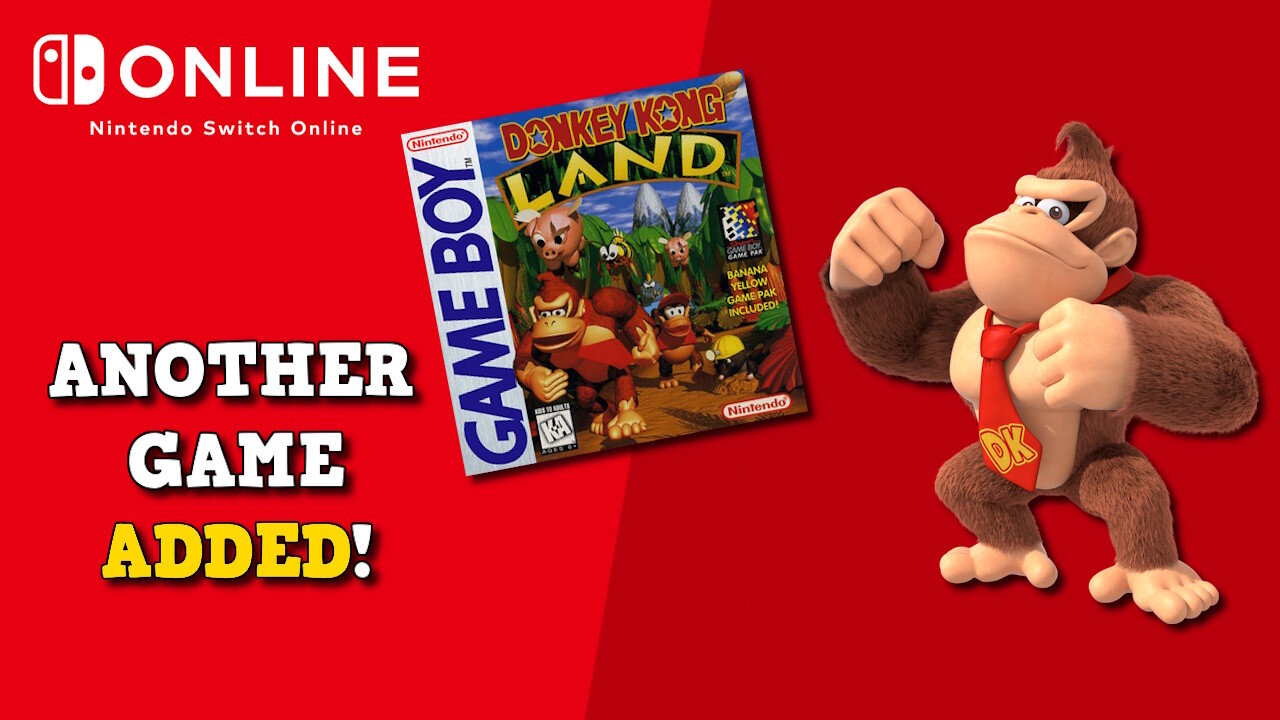 Donkey Kong Land Joins Nintendo Switch Online! Relive the Classic Adventure!