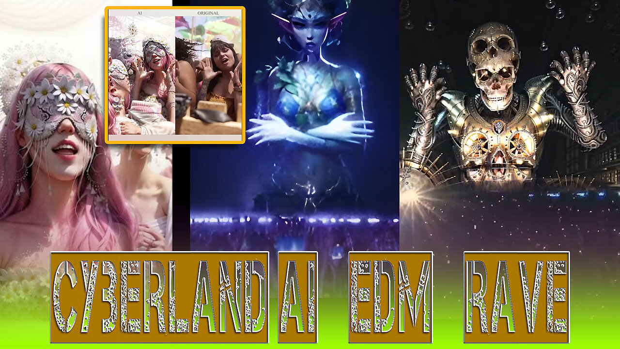 6 shorts :: CyberlandAI EDM RAVE