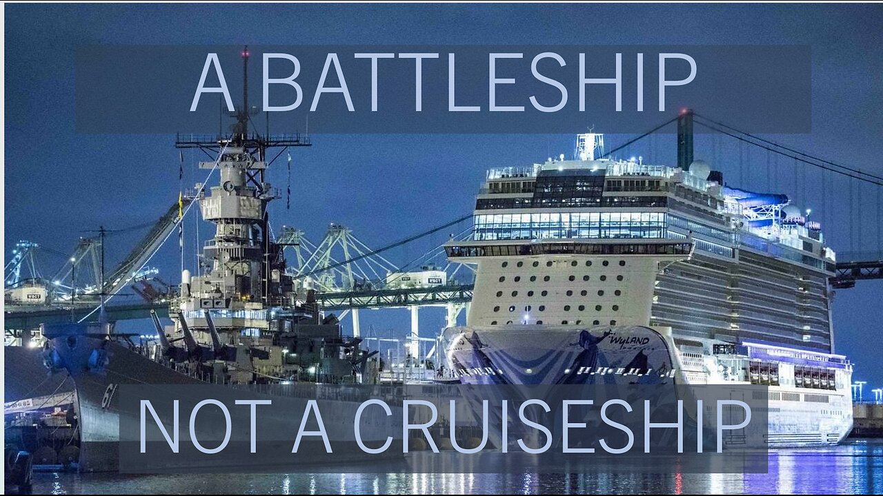 Church Service: A Battleship Not A Cruise Ship