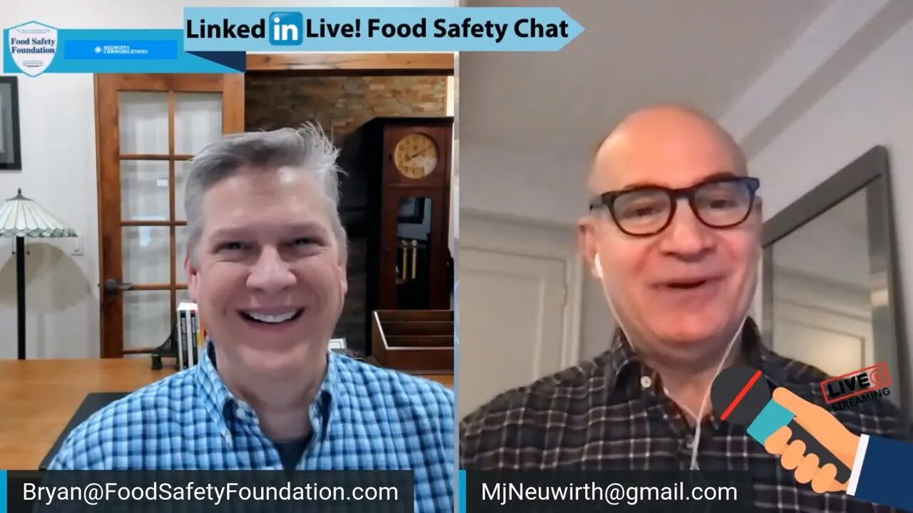 Episode Eight: Food Safety Chat - Live! 121820