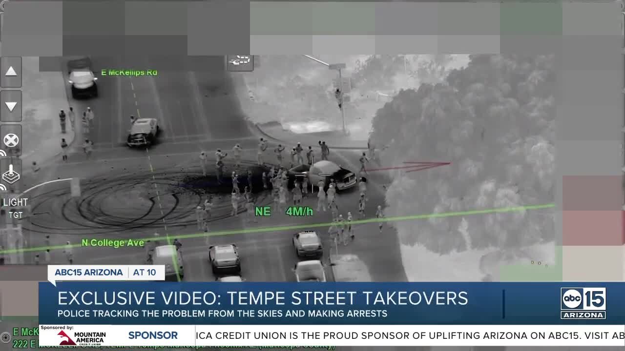 Exclusive: Tempe police break-up three street racing crowds in one night